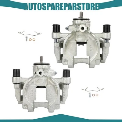 Pinças de freio traseiras com par de suporte para 2015-2020 Ford Edge 15-2019 Lincoln MKC - Imagem 1 de 4