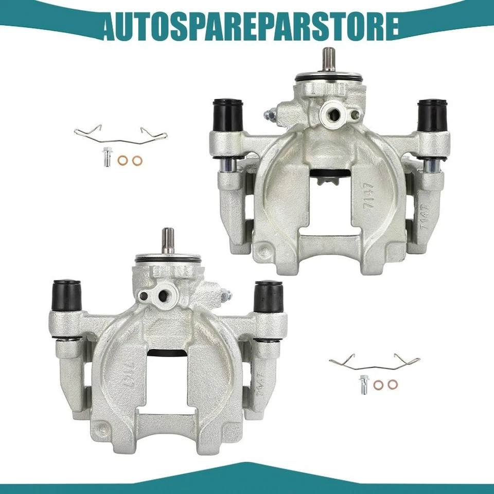 Pinzas de freno traseras con par de soportes para Ford Edge 15-2019 Lincoln MKC 2015-2020 Foto 1 de 4