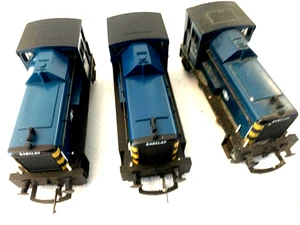 3 X HORNBY DOCK AUTHORITY DIESEL SHUNTERS 06005 BARCLAY - Picture 1 of 7