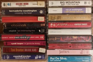 18 x MAINLY 1990s Cassette Tape SINGLES ☆Job Lot/Bundle - All Pictured!☆¿ - Picture 1 of 11
