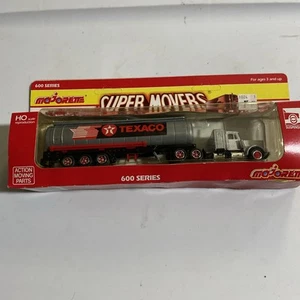 MAJORETTE SUPER MOVERS 600 SERIE 606 TEXACO TANKERTRANSPORTER - Bild 1 von 5