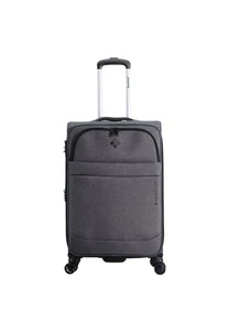 Saxoline 2 Tone Soft Koffer / Trolley / Textil Reisekoffer - 67 cm (Medium) - Gr - Bild 1 von 10