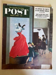 The Saturday Evening Post March 1, 1952 George Hughes, Whitaker Chambers - Picture 1 of 1