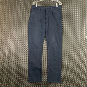 CIVILIANAIRE Jeanswear blu gamba dritta denim pantaloni jeans uomo taglia W30 L32 - Foto 1 di 11