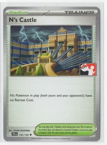 Pokemon Prize Pack Series 7 N's Castle 152/159 - PLAY STAMP - Foto 1 di 1