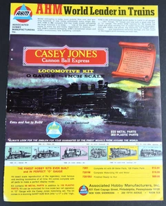 Vtg RARE 1969 DEALER 4-pg Catalog - AHM Trains - Picture 1 of 3