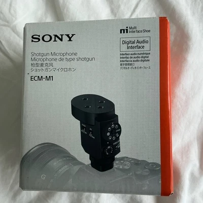 Sony ECM-M1 Shotgun Microphone - New - Image 1 of 4