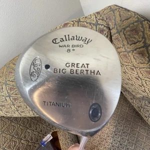 Callaway Great Big Bertha Titanium 8* Warbird Driver/BBUL Regular Flex Graphite/ - Picture 1 of 8