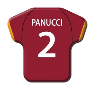 Calamita Simile a T-Shirt Calcio Stagione 2002/2003 Roma 2 Christian Panucci - Picture 1 of 9