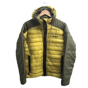 ADIDAS DOWN PUFFER TERREX MYSHELTER - Jacke Ski Camp Schnee gelb packbar - Bild 1 von 16