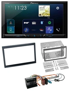Pioneer MP3 Bluetooth USB 2DIN DAB Autoradio für Peugeot 207 307 Expert Partner - Bild 1 von 9