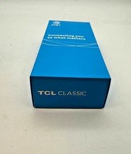 At&T TCL Classic 4G LTE Flip Phone 8GB - Carbon Black - Picture 1 of 2