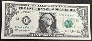 2021 San Francisco $1 Bill May 16th 1961 Birthday/Anniversary Note - Picture 1 of 2