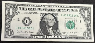 2021 San Francisco $1 Bill May 16th 1961 Birthday/Anniversary Note - Image 1 of 2