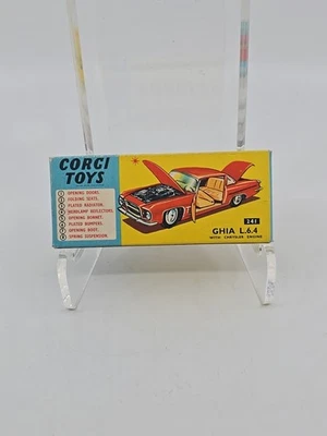 Corgi toys 241 Ghia L.6.4 with Chrysler Engine Original With Box Excellent Rare! - Image 1 of 4