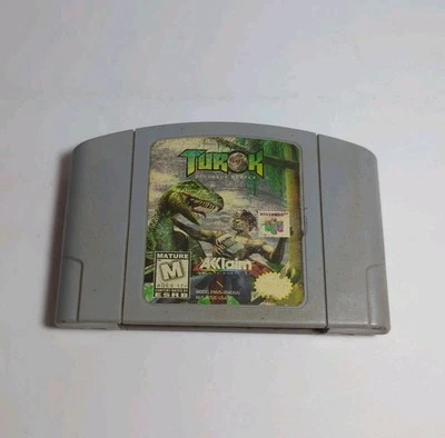 Turok Dinosaur Hunter (Nintendo N64) Cartridge Only Authentic - Image 1 of 4