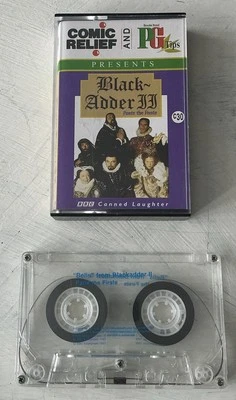 Blackadder II Cassette “Bells” Parte The Firste Comic Relief PG Tips EX - Image 1 of 4