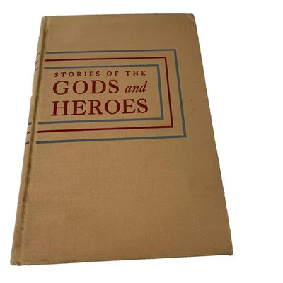 Vintage 1940 Stories of the Gods and Heroes Sally Benson Mythology Illustrated - Image 1 of 4