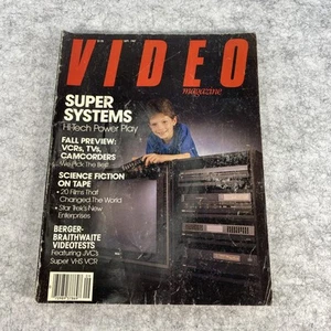Vintage Video Magazine Sept 1987 Vol XI Num 6 "Super Systems Hi-Tech Power Play" - Bild 1 von 6