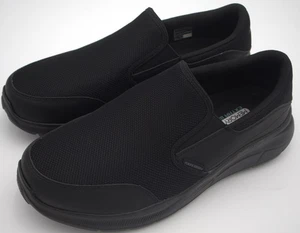 Skechers Equalizer 5.0 Slip-On Shoes Black Extra Wide Air-Cooled Memory Foam 13 - Bild 1 von 22