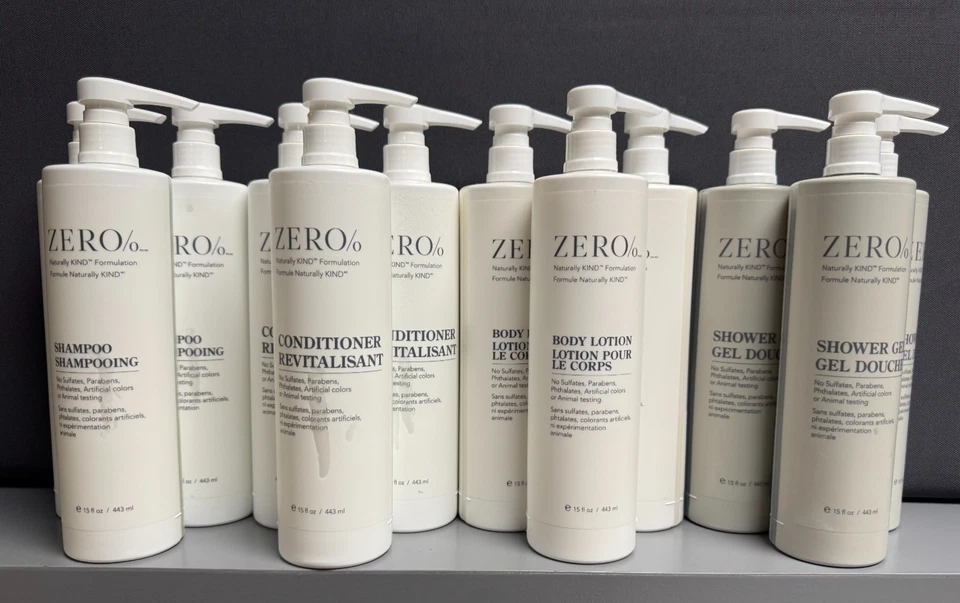 Zero% Collection by Gilchrist & Soames Shampoo Conditioner Lotion Shower Gel - Image 1 of 1