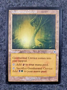 Geothermal Crevice - NM MTG Invasion Magic (DS3D1L5) - Picture 1 of 12