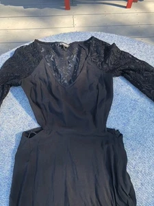 Express size XS womens dress black sexy - Picture 1 of 3