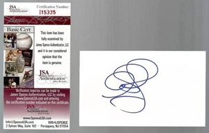 Baltimore Orioles All Star Adam Jones Signed Auto 3x5 Index Card JSA COA RARE F5 - Picture 1 of 1