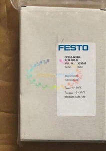ONE FESTO CPE10-M1BH-5/3E-M5-B 533161 Solenoid Valve New - Picture 1 of 1