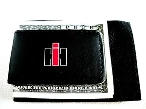 International Harvester Leather Magnetic Money clip & Credit Card Holder - Picture 1 of 2