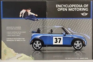 2004 Mini Cooper Convertible Car 20p Advertisement with fold out - Foto 1 di 4