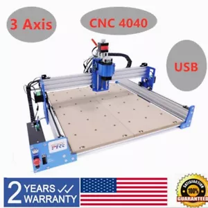 Router CNC 3 assi incisore incisione taglio 4040 fresa intaglio legno - Foto 1 di 12