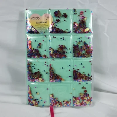 Yoobi Journal Notebook Hardback F7n Dustcover 6X8.5" - Image 1 of 4