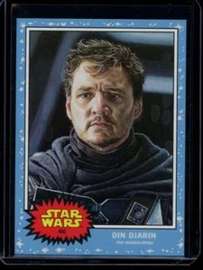 2023 Topps Star Wars Living Set #400 Din Djarin Card (Quantity) - Picture 1 of 2