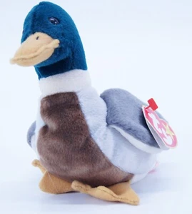 Ty Beanie Baby Jake The Mallard Drake Duck 1997 1998 - Imagen 1 de 12