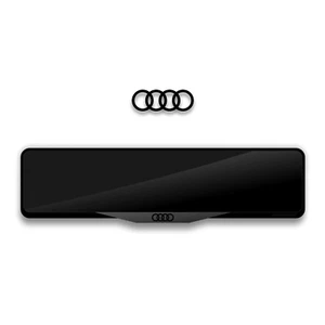 1 x Acrylic Premium Exclusive Audi Car Number Plate Holder Surround - Picture 1 of 1