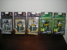 MCFARLANE NFL 25 & NCAA CHARLES WOODSON COLLECTOR CHASE VARIANT #153/1000 LOT