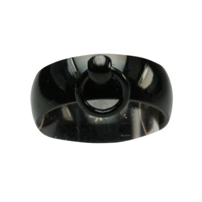 Ring der O abgerundet schwarz - Bild 1 von 2