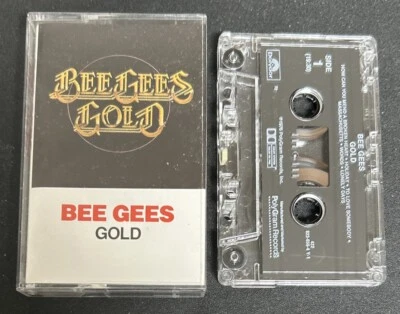 Bee Gees Gold 823 659-4 Cassette Tape (Polygram 1976 Used) - Image 1 of 4