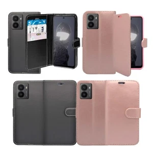 For HMD Fusion Phone Case Wallet Flip PU Leather Stand Card Slot Pouch Cover - Picture 1 of 48