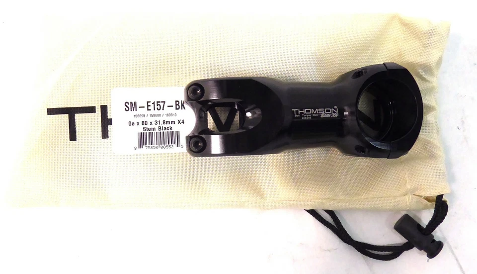 Thomson Elite X4 Mountain Stem 80mm 0 degree 31.8 - Image 1 of 3