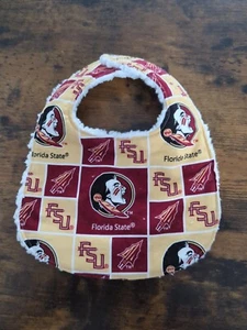 Soft Baby Bib - Florida State University FSU - NCAA - Unisex - Picture 1 of 2