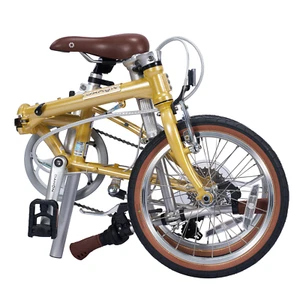Dahon Boardwalk D7 Folding Bike for Adults, 16" Vintage Bicycles with 7-Speed - Picture 1 of 7