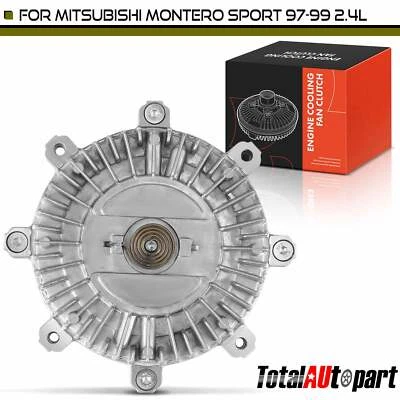 Embrague ventilador radiador para Mitsubishi Montero Sport 97-99 L4 2,4 L rotación estándar Foto 1 de 4