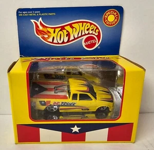 Hot Wheels Puerto Rico Flag Yellow Truck Edition Copa Nacional 2000 1:64 Scale - Picture 1 of 6