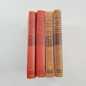 Lot of 4 A Judy Bolton Mystery Books Margaret Sutton Hardcover 1930s-1950 - Picture 1 of 14