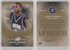 2013 Upper Deck All-Time Greats Spectrum Silver /50 Allen Iverson #3 HOF
