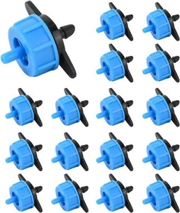 50pcs 1/2 Gph Pressure Compensating Drippersdrip Irrigation Emitters For Waterin - Picture 1 of 3