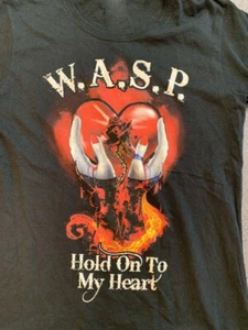 Camiseta WASP 'mercy' Negra Rock and Roll Tour Algodón Unisex S-234XL DA547 - Imagen 1 de 5