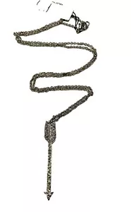 Kelly By Kelly Killoren Bensimon Crystal Arrow Silvertone New! X271/304/5/6 - Picture 1 of 6